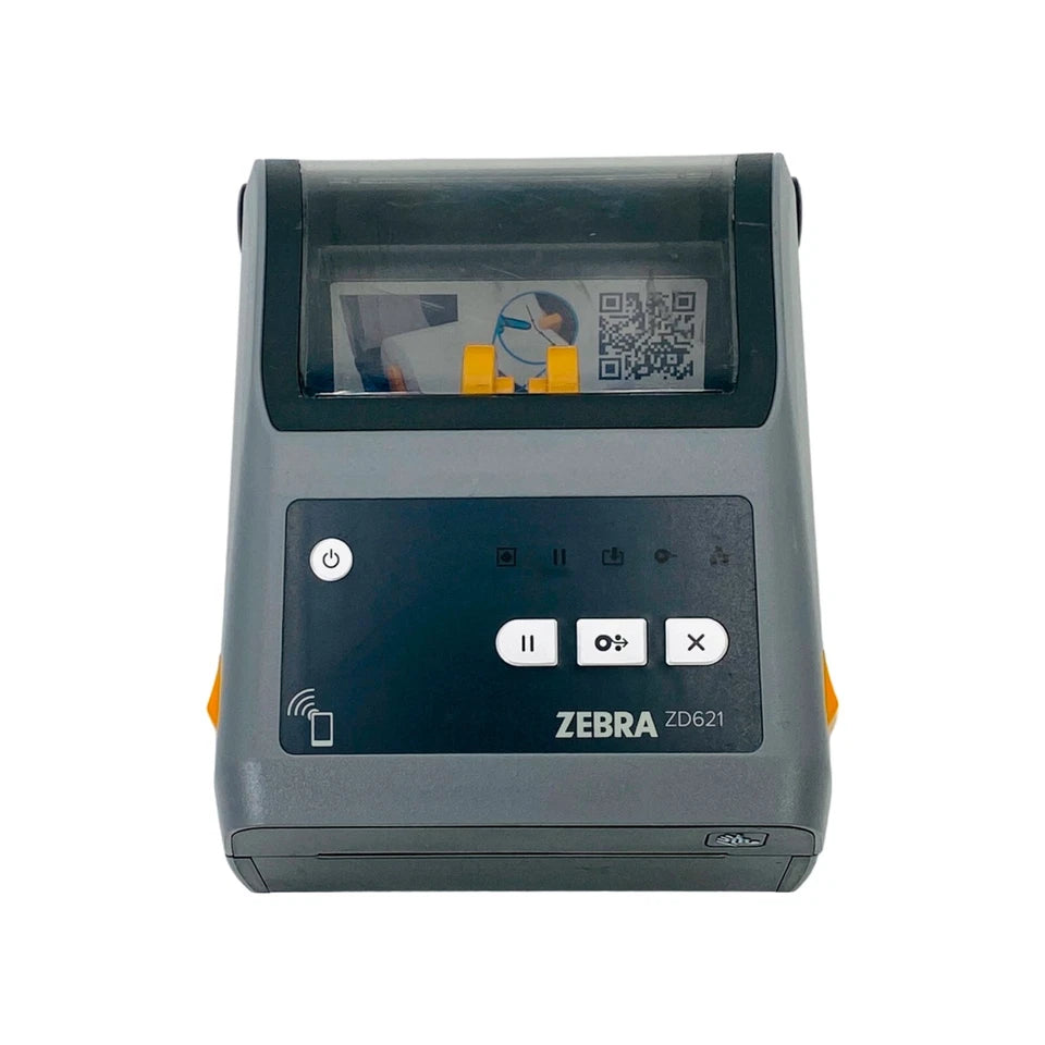 TESTED Zebra ZD621 Direct Thermal Label Printer USB LAN Bluetooth Serial BUNDLE