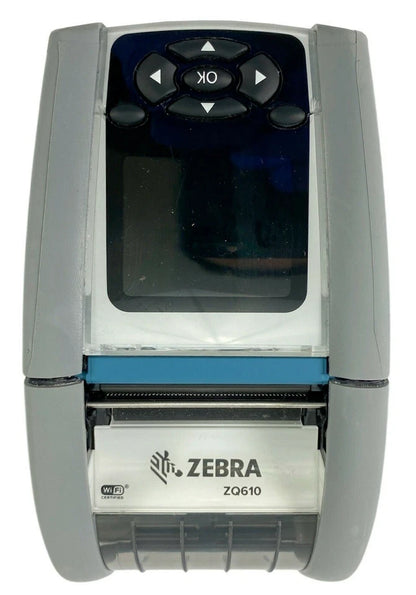 Zebra ZQ610 Healthcare Labeling Thermal Printer WiFi BT USB No Battery & Adapter