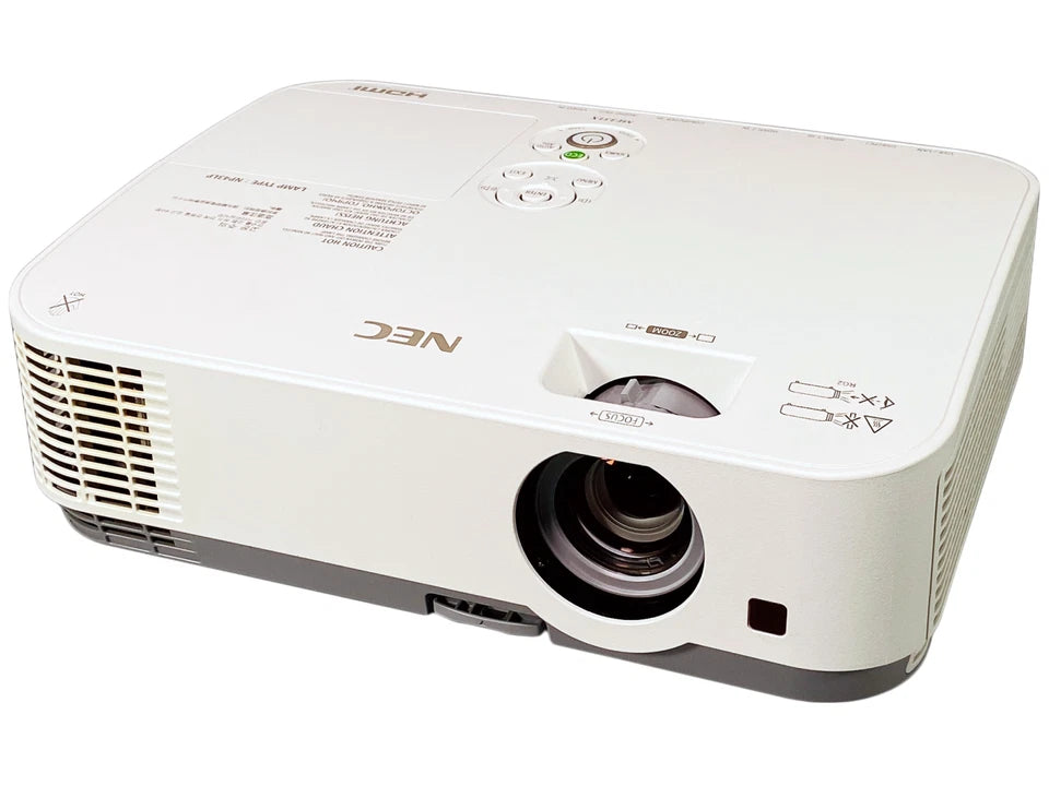 NEC ME331X 3LCD Projector Portable 3300 ANSI Professional 1080p HDMI w/Bundle