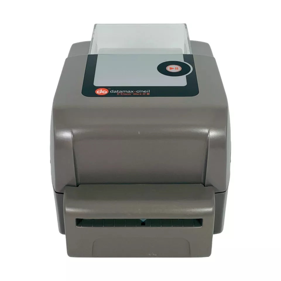 Datamax E-4205A E-Class Mark III Direct Thermal Label Printer Cutter No Adapter