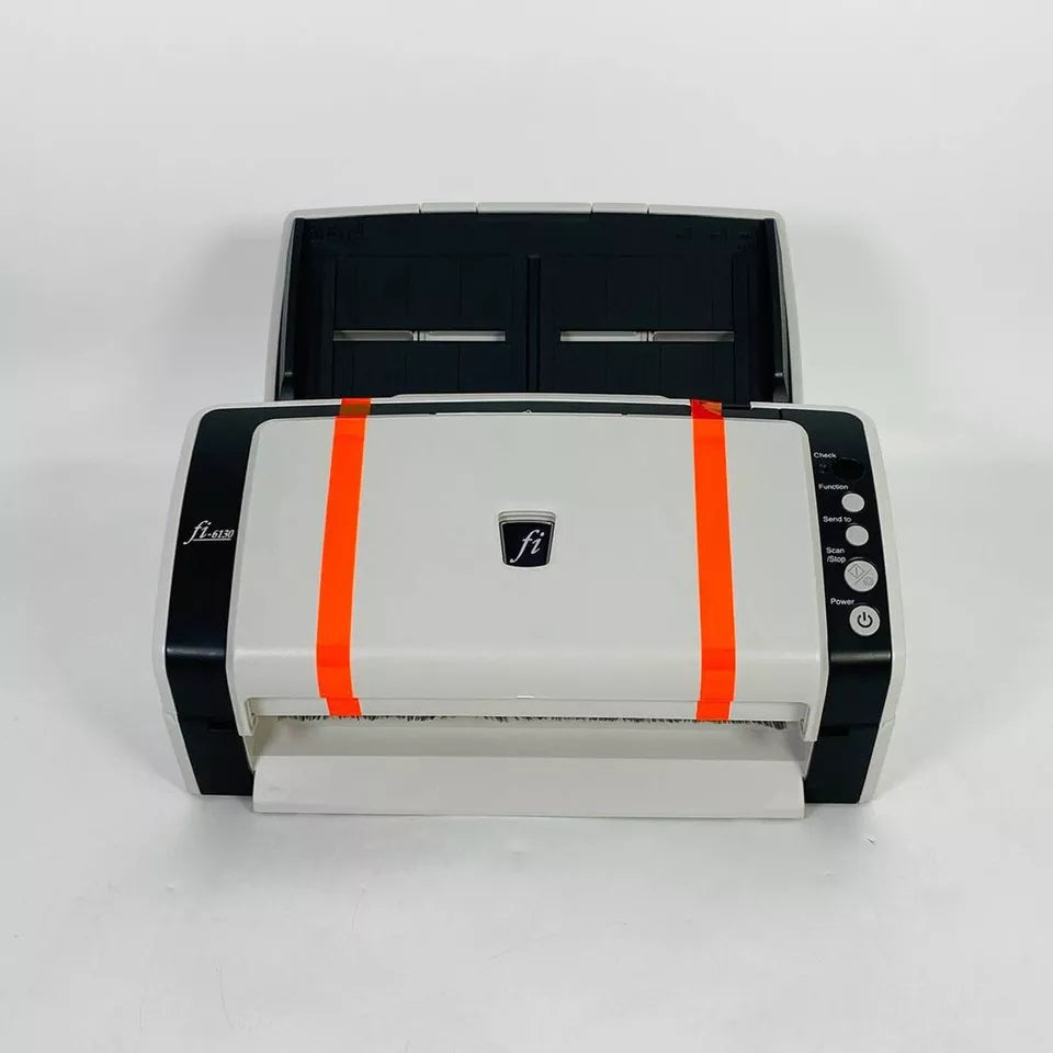 Fujitsu Fi-6130 Color Duplex Sheet-Fed Scanner with Adapter USB Setup Drivers