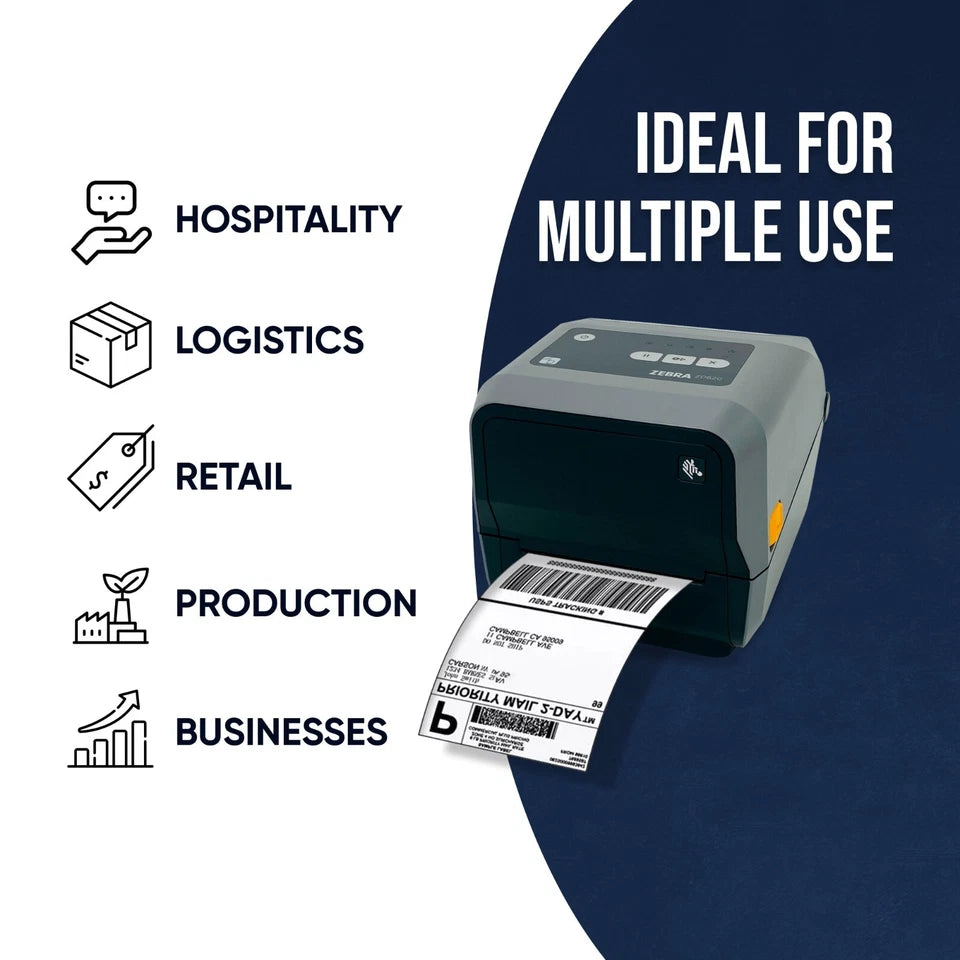 Zebra ZD620 (Earlier Model Than ZD621) Direct & Thermal Transfer Label Printer