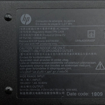 Original 45W HP AC Adapter USB-C for HP ProBook 440 450 G3 G4 G5 G6 G7 G8 G9 OEM