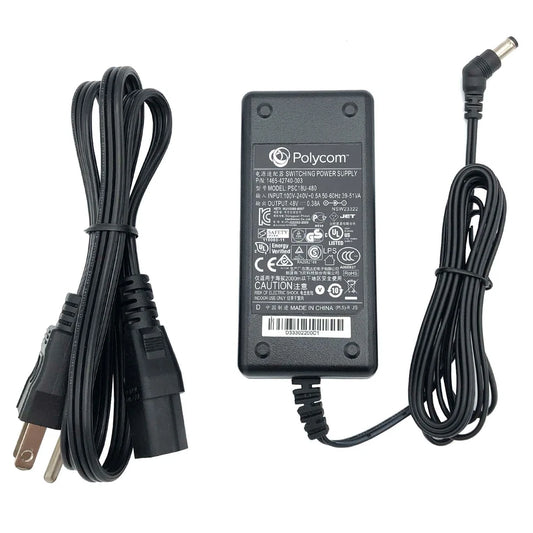 Original Polycom AC Power Supply Adapter PSC18U-480 34-1977-05 Charger