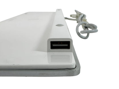 Apple A1243 Aluminum Wired Keyboard MB110LL/A🚀Full Size, Slim, Mac, Genuine OEM