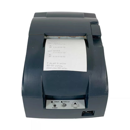 Epson TM-U220B M188B Dot Matrix POS Receipt Printer Ethernet No AC Adapter