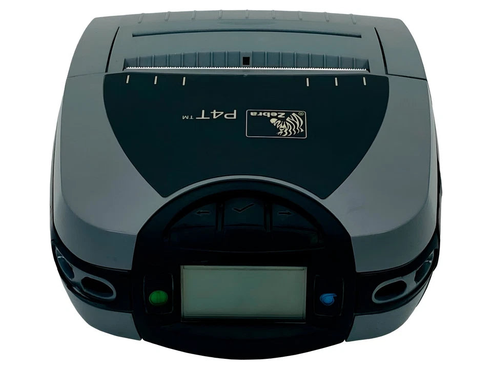 Zebra P4T Thermal Transfer Portable Printer Serial USB No Battery No Adapter