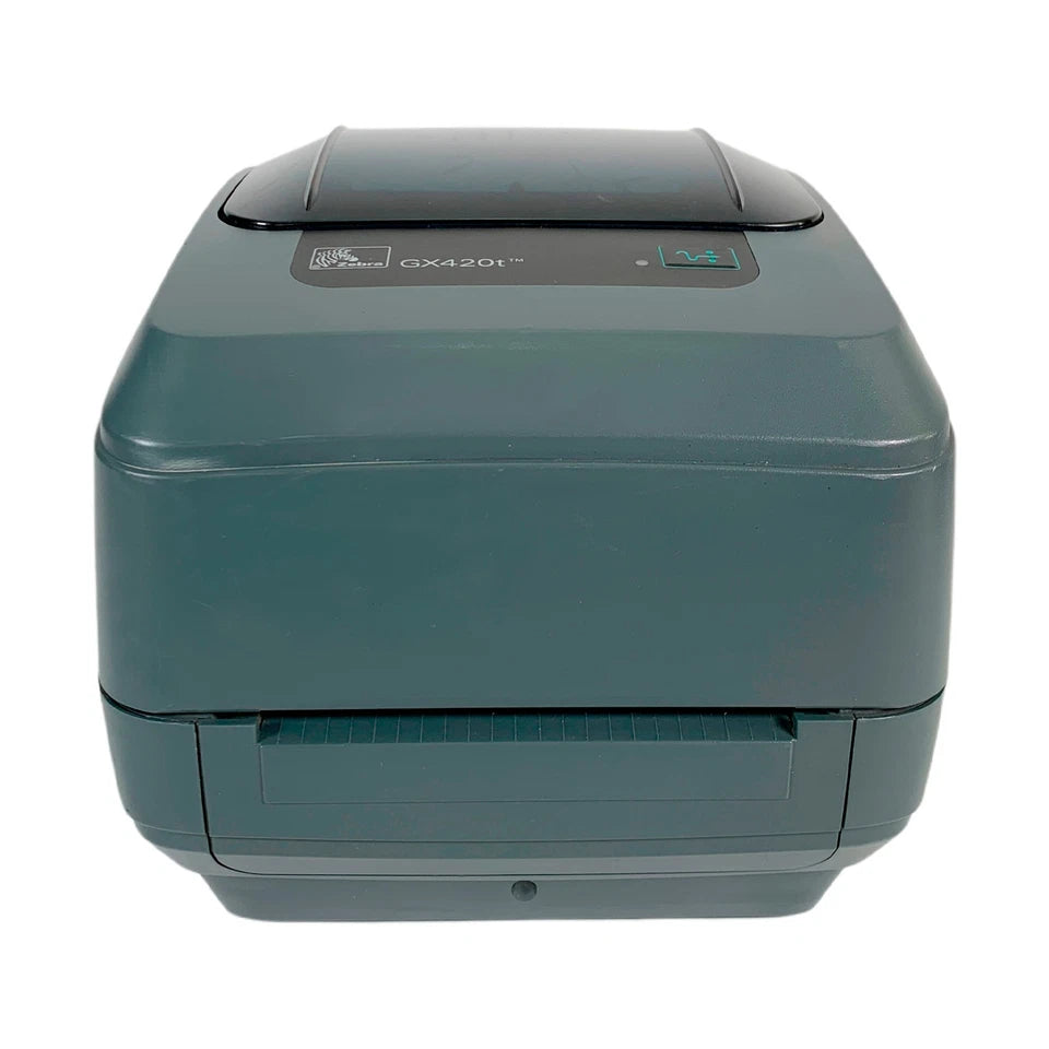 TESTED Zebra GX420T Thermal Transfer Barcode Label Printer USB Ethernet
