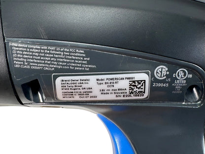 Datalogic Powerscan Radio System Barcode Scanner
