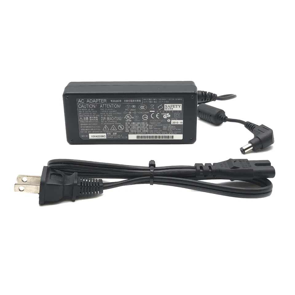 Genuine Fujitsu AC Adapter 24V for fi-7160 fi-7260 Scanner Power Supply OEM