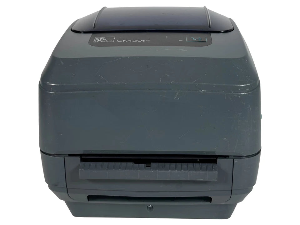 FULLY TESTED Zebra GK420T Thermal Transfer Barcode Label Printer USB Ethernet