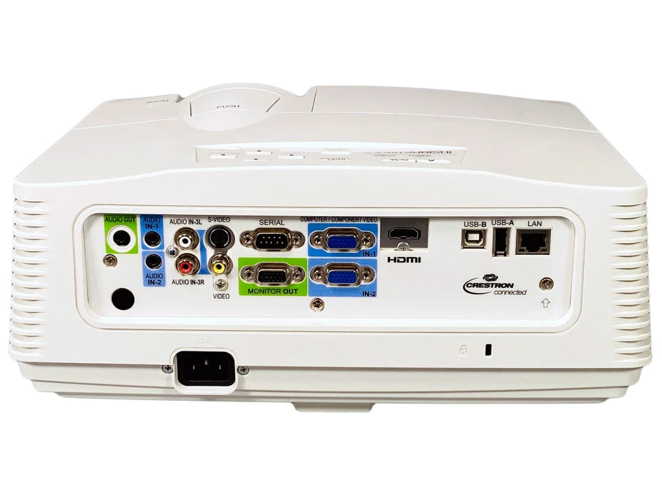 Mitsubishi WD720U-G DLP 4K Projector 4300 Lumens Quiet Operation PC 3D Ready