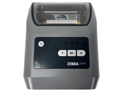 Zebra ZD621 Thermal Transfer Label Printer 300dpi USB LAN Bluetooth 1YR WARRANTY