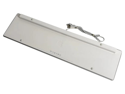 Apple A1243 Aluminum Wired Keyboard MB110LL/A🚀Full Size, Slim, Mac, Genuine OEM