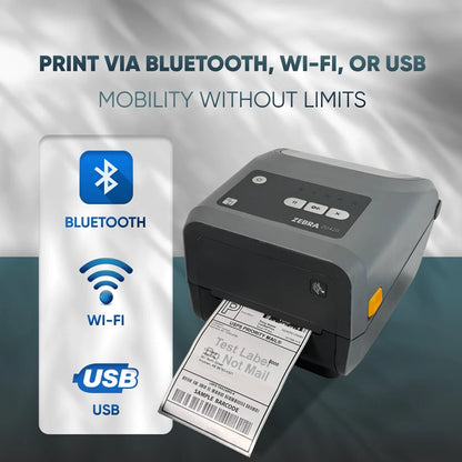 Zebra ZD420 (Earlier Model Than ZD421) Direct & Thermal Label Printer BT WiFi