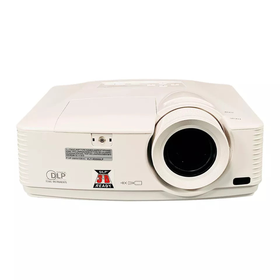 3500 Lumes Mitsubishi Projector 3D 1080p for Golf Simulator Full HD HDMI Bundle