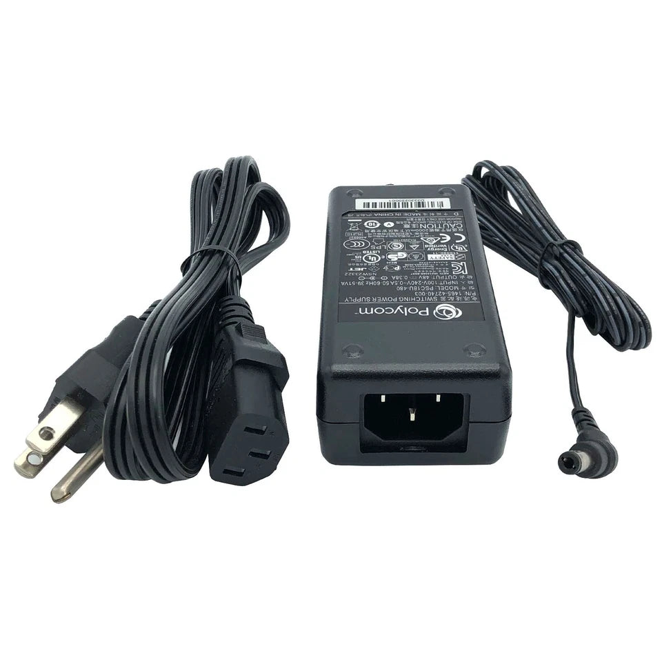 Original Polycom AC Power Supply Adapter PSC18U-480 34-1977-05 Charger