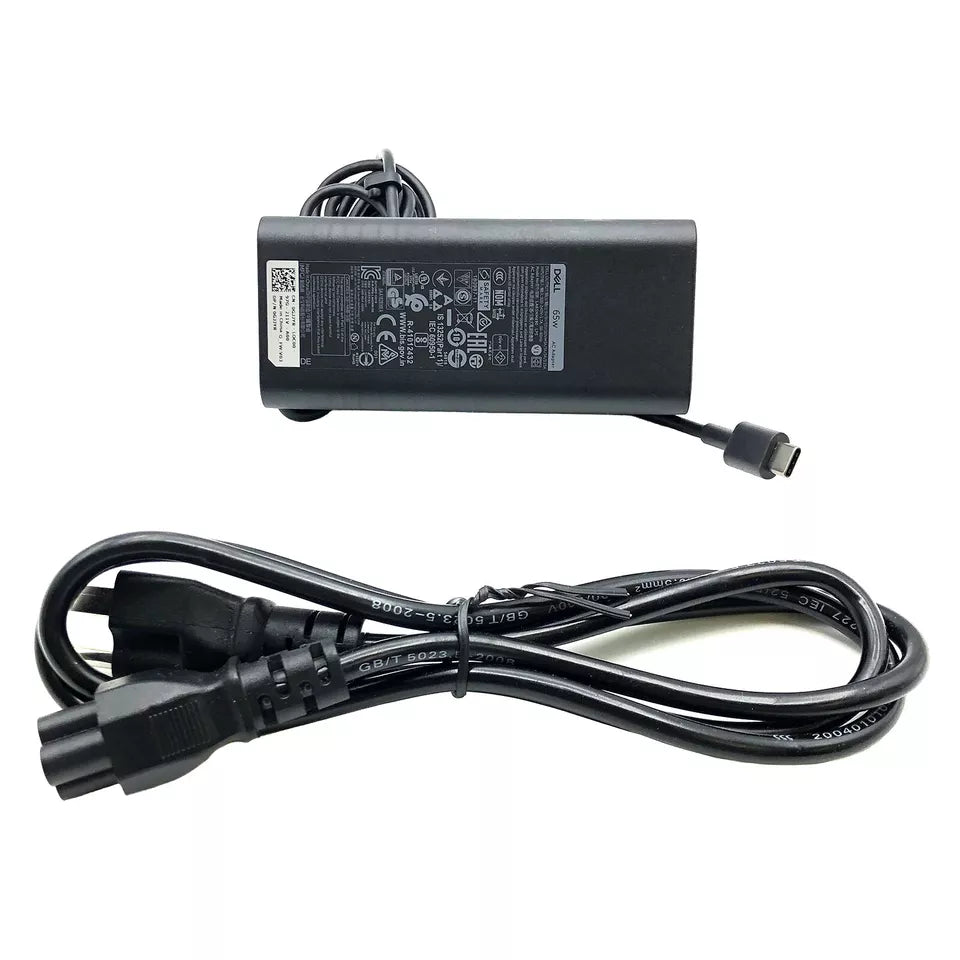 Genuine Dell 65W USB C Charger for Dell Latitude 7320 7400 7410 7420