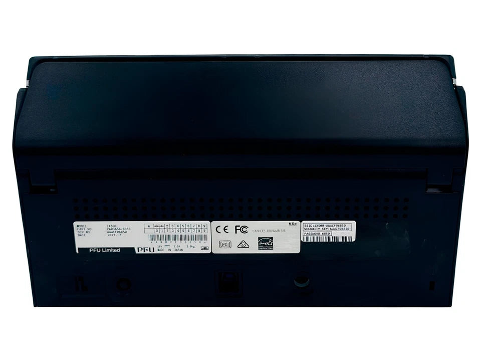 Fujitsu ScanSnap iX500 Color Duplex Pass-Through Wireless Scanner w/P.Supply&USB