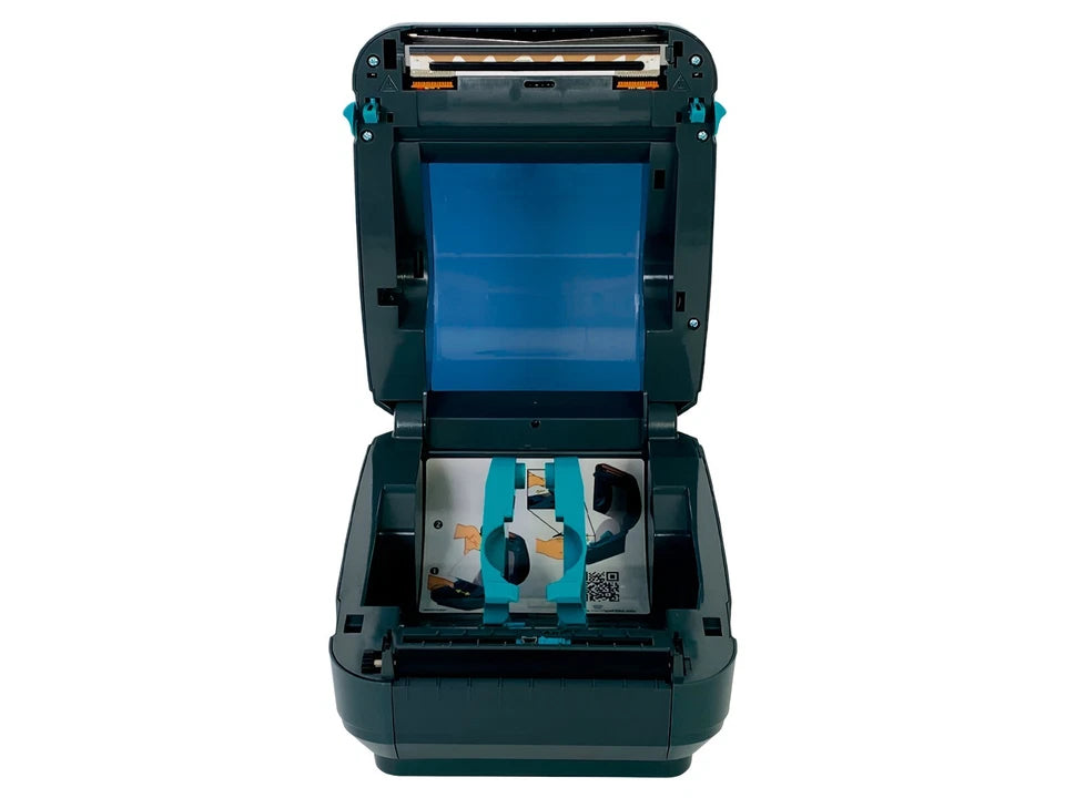 Zebra GX420d Direct Thermal Barcode Label Printer USB Serial Ethernet TESTED