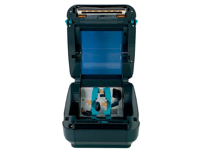 Zebra GX420d Direct Thermal Barcode Label Printer USB Serial Ethernet TESTED