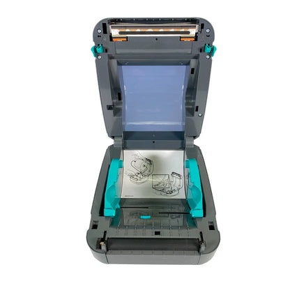 Zebra GX420d Direct Thermal Barcode Label Printer Ethernet USB 1 YR WARRANTY