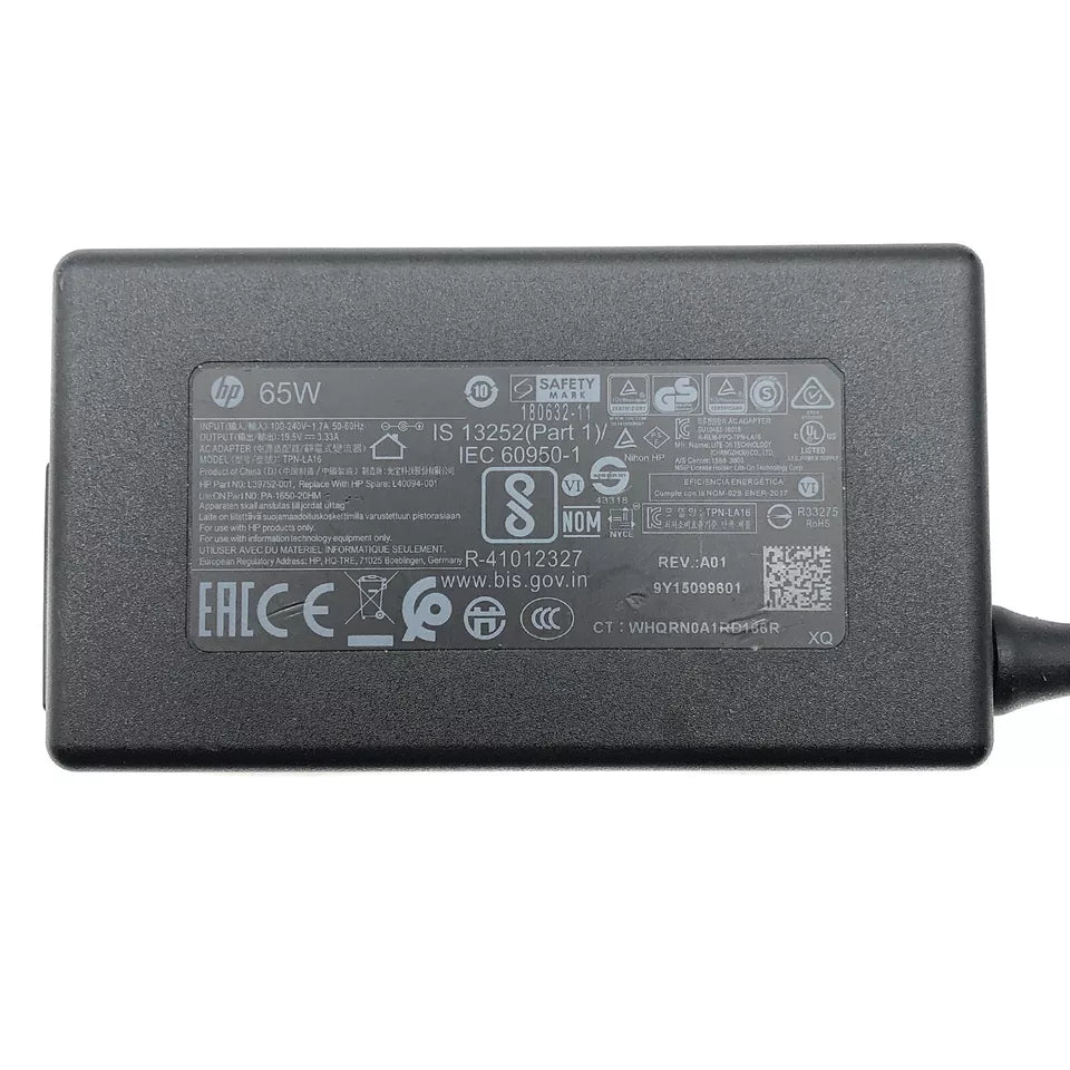 NEW Genuine 65W HP Adapter for MP9 Desktop PC Retail System Point of Sale POS