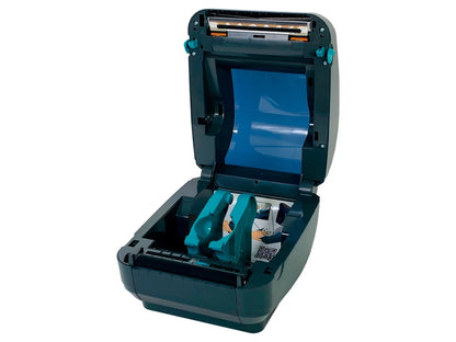 Zebra GX420d Direct Thermal Barcode Label Printer USB Serial Ethernet TESTED