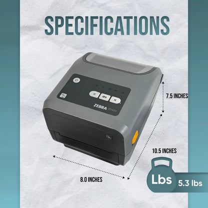 Zebra ZD420 (Earlier Model Than ZD421) Direct & Thermal Label Printer BT WiFi