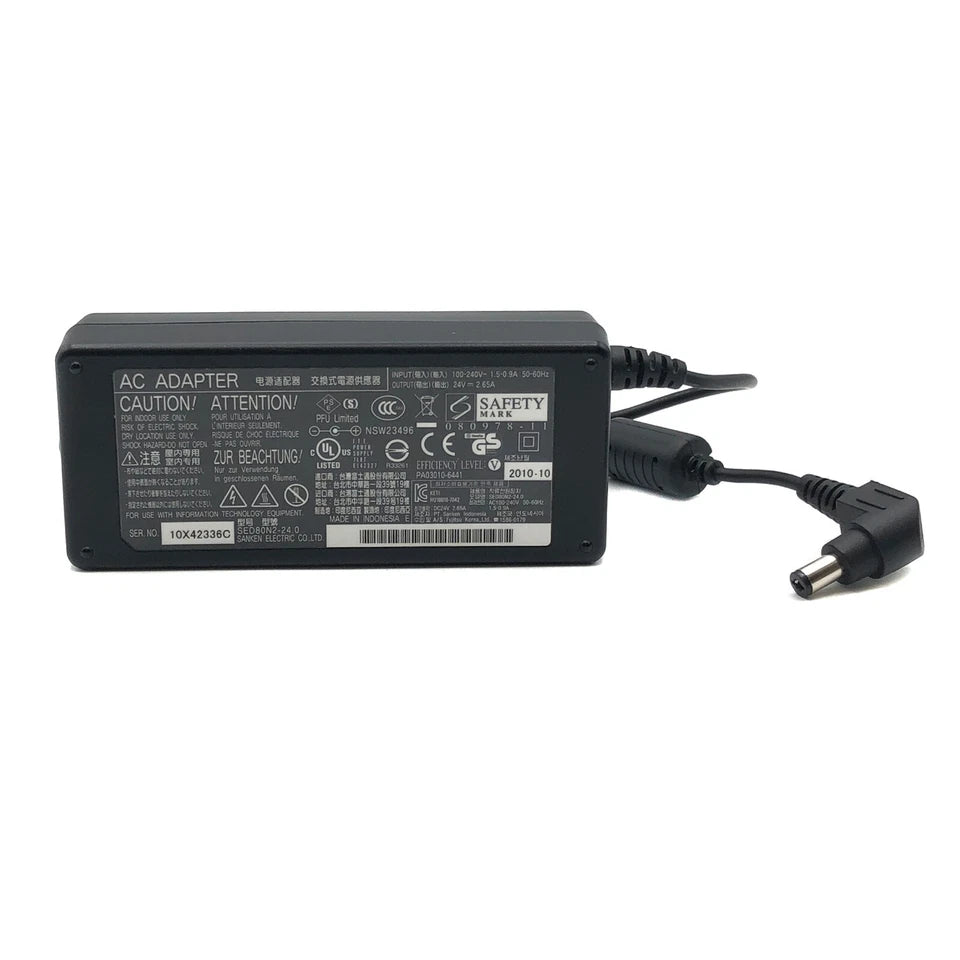Genuine Fujitsu AC Charger Adapter for Fujitsu Image Scanner FI-Series