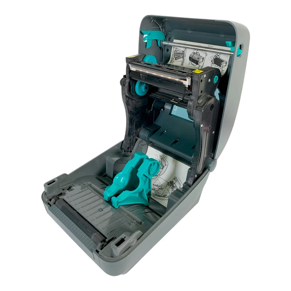 TESTED Zebra GX420T Thermal Transfer Barcode Label Printer USB Ethernet