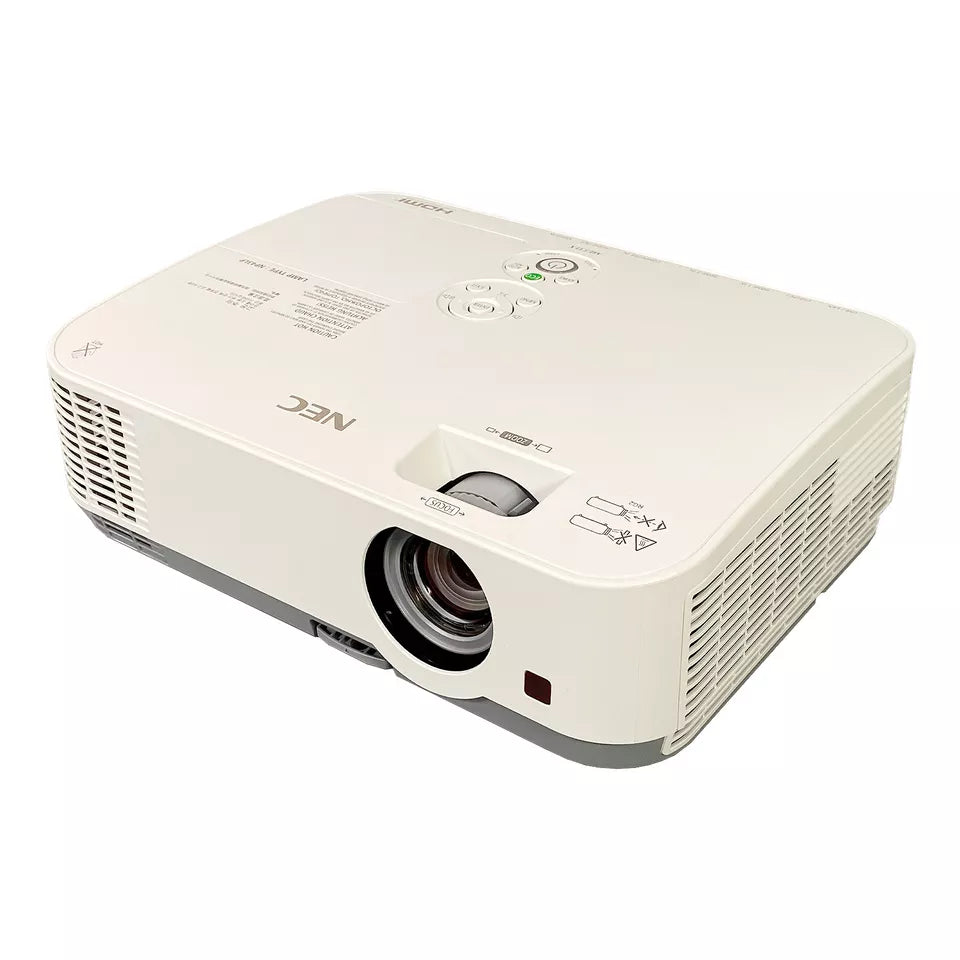 NEC ME331X 3LCD Projector Portable 3300 Lumens 1080p Conference Room wBundle