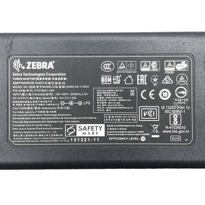 Original Zebra 24V AC Power Adapter for Zebra ZD621 Barcode Label Printer