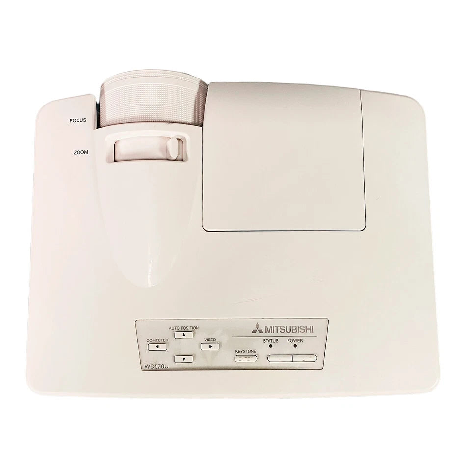 Mitsubishi WD570U DLP Projector 3500 Lumens Home Theater 3D Ready Free Shipping
