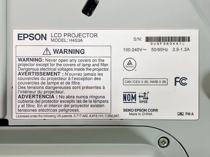 Epson BrightLink 475Wi 3LCD Projector UST 2600 Lumens WXGA - 6 Months Warranty