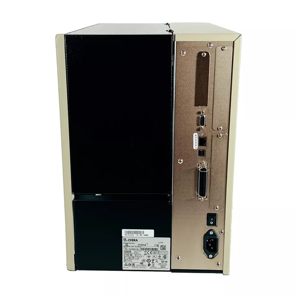 Zebra 110Xi4 Industrial Thermal Transfer Label Printer 300Dpi USB LAN Serial