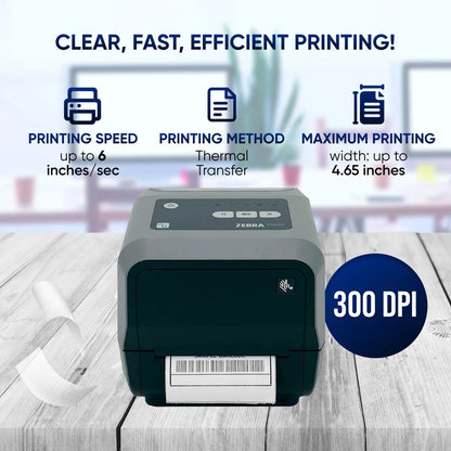 Zebra ZD620 (Earlier Model Than ZD621) Direct & Thermal Transfer Label Printer