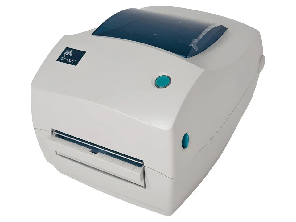NEW Zebra GC420T Thermal Transfer Barcode Label Printer Dispenser USB Serial