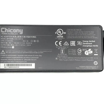 Original Chicony AC Adapter for Anker Power Expand 13-in-1 USB-C Dock A8392