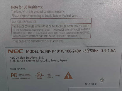 3LCD Projector 4000 ANSI Professional WXGA Accepts 4K Signal HDMI USB w/Bundle