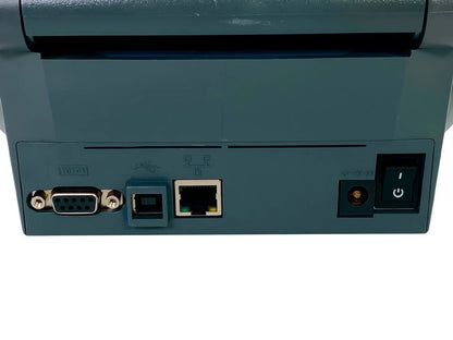 Zebra GX420d Direct Thermal Barcode Label Printer USB Serial Ethernet TESTED