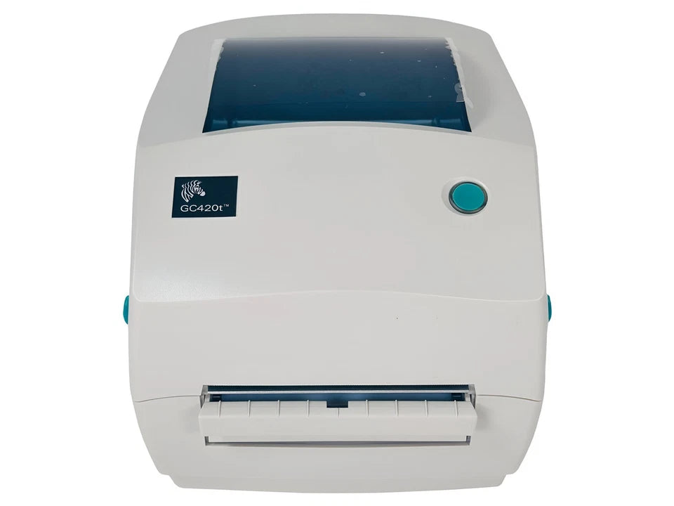 NEW Zebra GC420T Thermal Transfer Barcode Label Printer Dispenser USB Serial