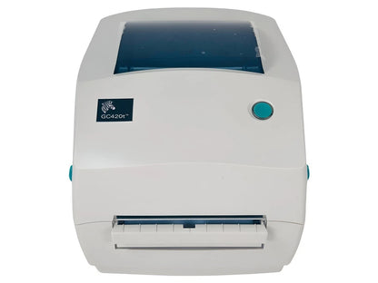 NEW Zebra GC420T Thermal Transfer Barcode Label Printer Dispenser USB Serial