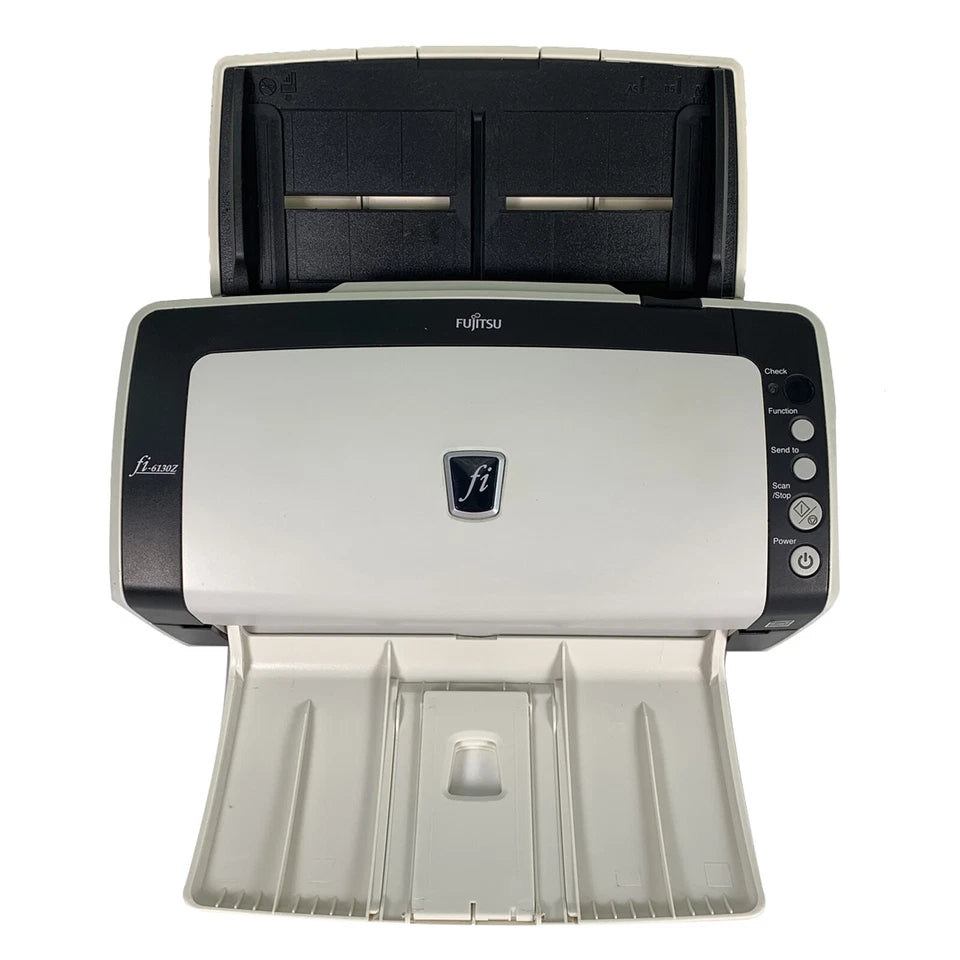 Fujitsu FI-6130Z Duplex Document Color Scanner – Fully Tested w/ Adapter & USB Cord ✅