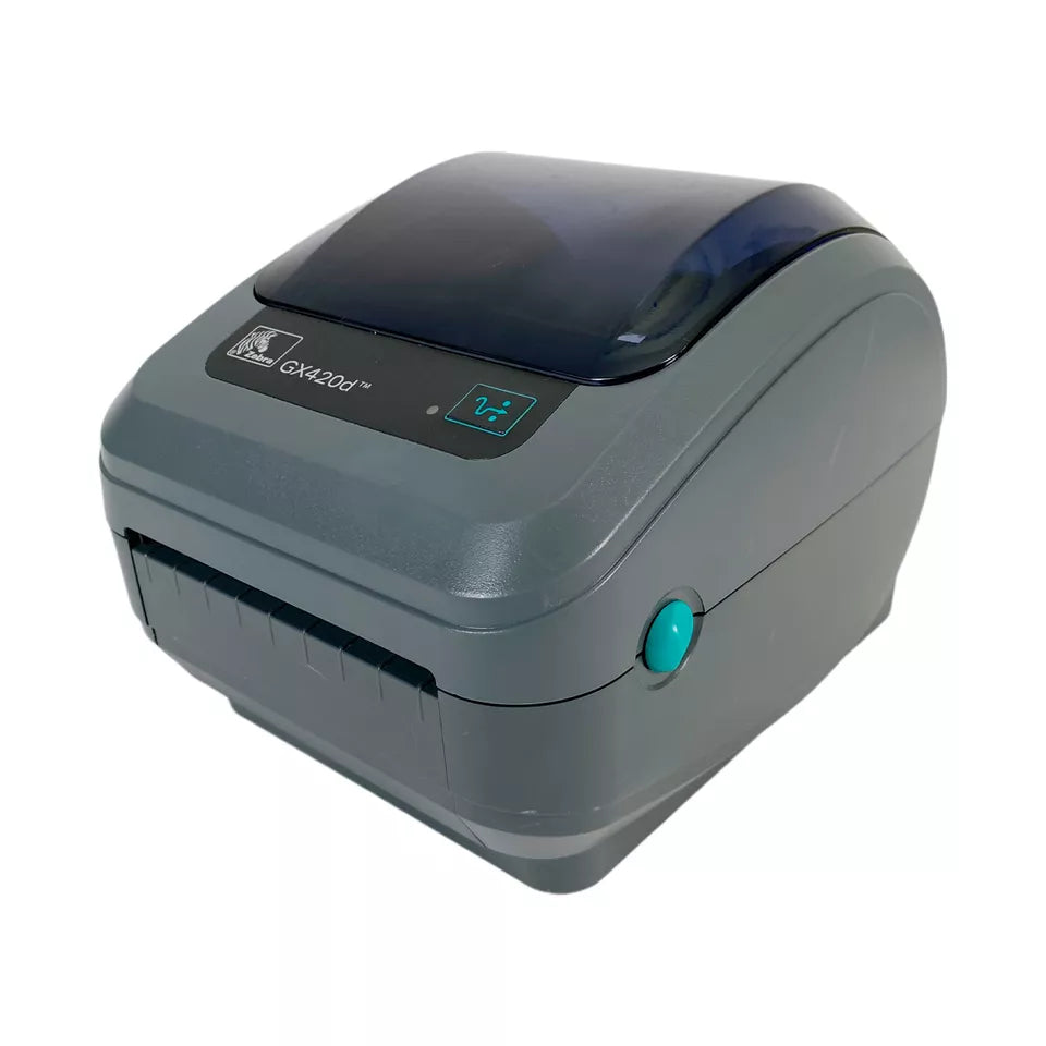 Zebra GX420d Direct Thermal Barcode Label Printer Ethernet USB 1 YR WARRANTY