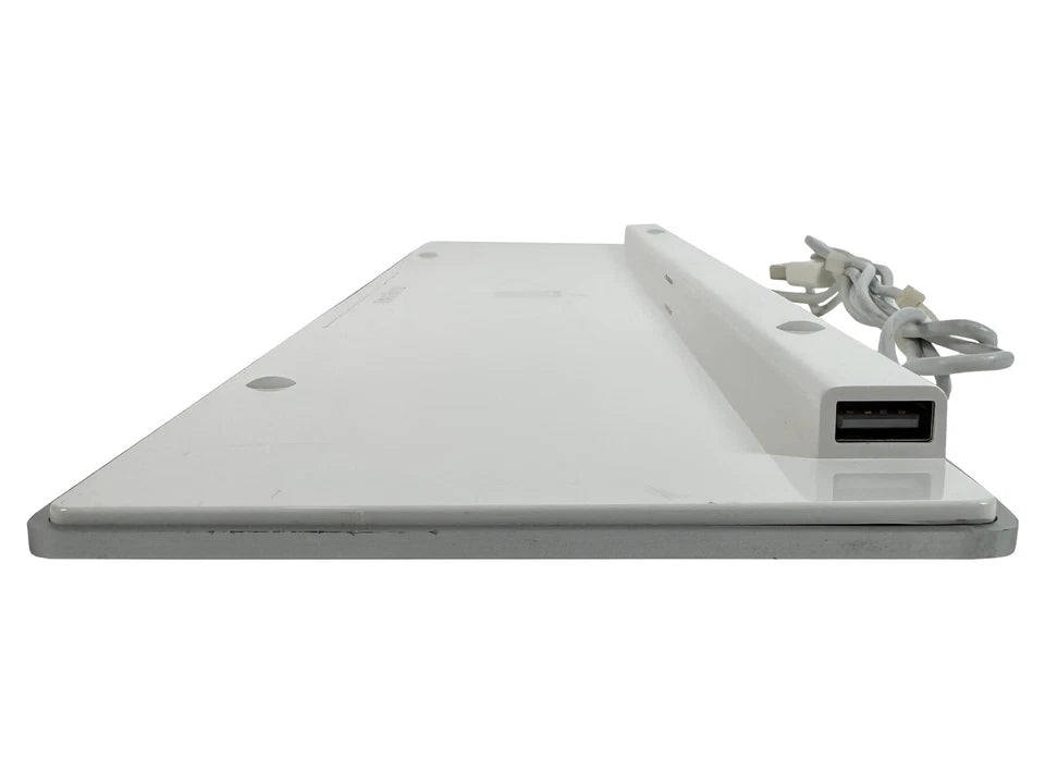 Apple A1243 Aluminum Wired Keyboard MB110LL/A🚀Full Size, Slim, Mac, Genuine OEM