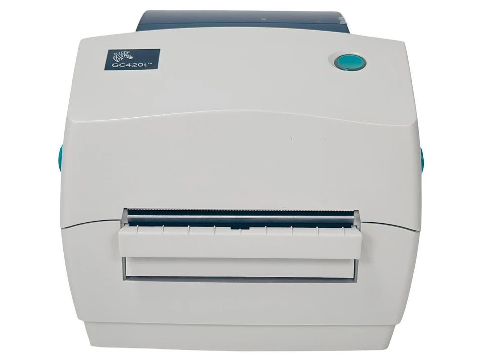 NEW Zebra GC420T Thermal Transfer Barcode Label Printer Dispenser USB Serial