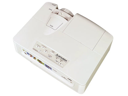 Mitsubishi WD720U-G DLP 4K Projector 4300 Lumens Quiet Operation PC 3D Ready