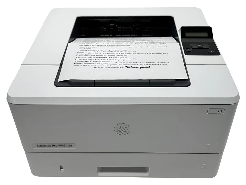 HP LaserJet Pro M404dn Duplex Printer – Expertly Serviced 🔥Extended Warranty🔥
