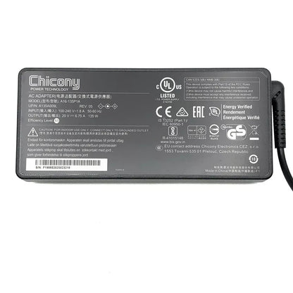 Original Chicony AC Adapter for Anker Power Expand 13-in-1 USB-C Dock A8392